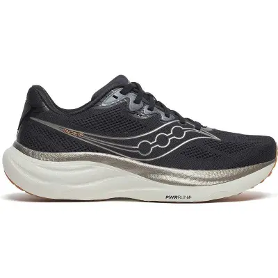 Saucony Ride 19 Herr Black/Pewter - 47