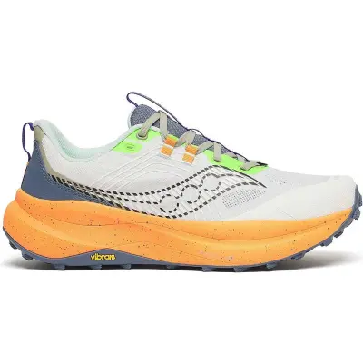 Saucony Xodus Ultra 4 Herr White/Tumeric
