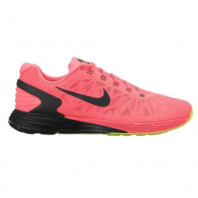 Nike Lunarglide 6, Hot Lava/Black-Volt, 41