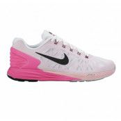 Wmns Nike Lunarglide 6, White/Black-Pink Pow-Spc Pink, 39
