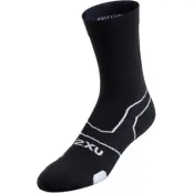 2XU Vectr Light Crew Socks Svart S | Löparstrumpor