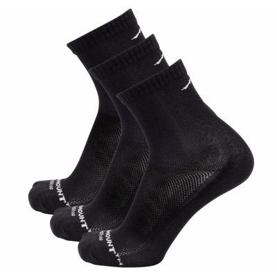 Bamboo Running Socks, Black, 43-46,  Träningsstrumpor