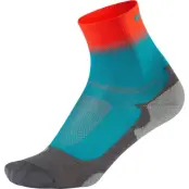 Gococo Light Sport High Socks U Löparstrumpor Dark Turquoise/Red Orange, 39/41