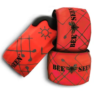 Bee Safe Led Click Band USB Reflexväst Orange