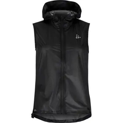 Craft PRO Hydro Lightweight Vest W Dam Svart XS | Löparväst