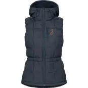 Johaug Adapt Down Vest W Löparväst Dark Blue, XL