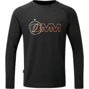OMM Bearing Tee LS M Black Compass - XL