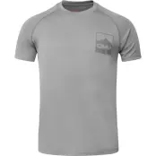 OMM Bearing Tee SS M Herr Grå M | T-shirt