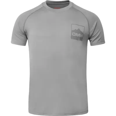 OMM Bearing Tee SS M Herr Grå M | T-shirt