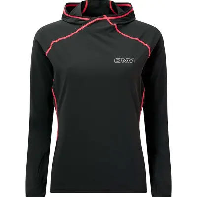 OMM Breeze Hood W Black/Pink - XS