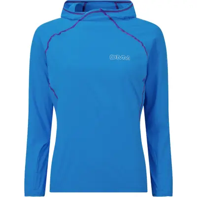 OMM Breeze Hood W Dam Blå S | Tröja