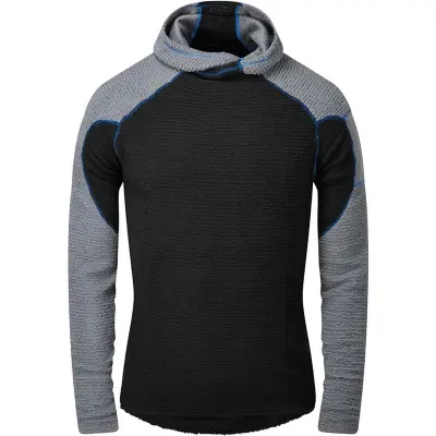 OMM Core+ Hoodie M Black/Grey - XL