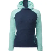 OMM Core+ Hoodie W  Dam Blå XL | Mellanlager Tröja