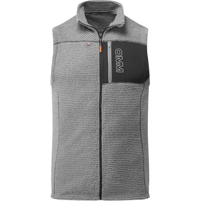 OMM Core Zipped Vest M Löparväst Grey, M