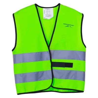 Reflective Vest Jr, Neon Green, 120/140,  Löpning