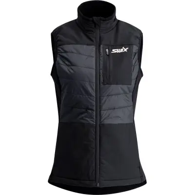 Swix Horizon Primaloft Vest W Väst Jet Black, M
