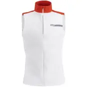 Swix Roadline Wind Vest M Löparväst Bright White/Fiery Red, XL
