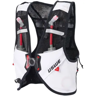 USWE Pace 8 Vätskeryggsäck Cool White, XL