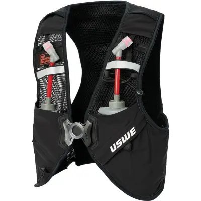 Uswe Pace 8L Trail Vätskeryggsäck Carbon Black , XL