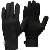 Black Diamond Midweight Screentap Liners Black - XL
