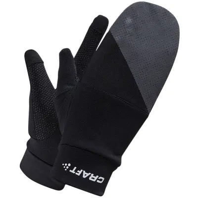Craft ADV Lumen Hybrid Glove Svart XS | Löparhandskar