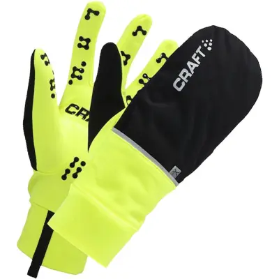 Craft Hybrid Weather Glove Löparhandskar Flumino/Black, 9