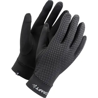 Craft Lumen Fleece Glove 2 U Löparhandskar Black, L