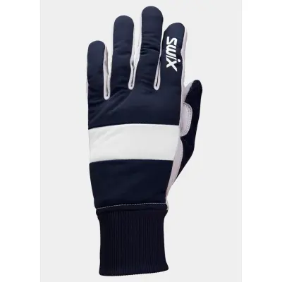 Cross Glove W, Dark Navy/Snow White, 6,  Längdskidhandskar