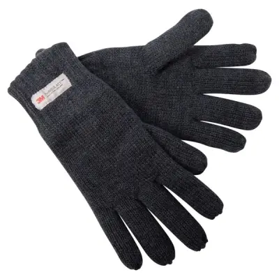 Figaro Lady Gloves, Grey Melange, 8,  Tuxer