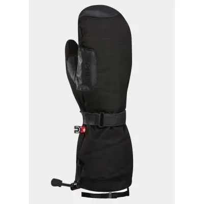 Fireplace M Mitt, Blk-Tonal Pl, L,  Skidhandskar