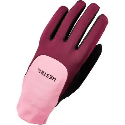 Hestra Sprint Long 5-finger Längdskidhandskar Bordeaux/Peach, 8