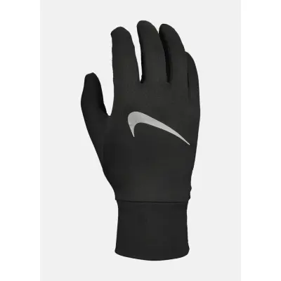 Nike Wmn Accelerate Run Gloves, Black/Black/Silver, M,  Löpartillbehör