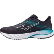 Mizuno Wave Inspire 21 M Löparskor Odyssey Gray/White/Capri Breeze, UK 7,5
