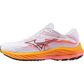 Mizuno Wave Rider 27 W Löparskor White/Black/Dubarry, UK 3
