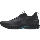 Mizuno Wave Rider GTX 3 M Löparskor Black Sand/Odyssey Gray/Capri Breeze, UK 9,5