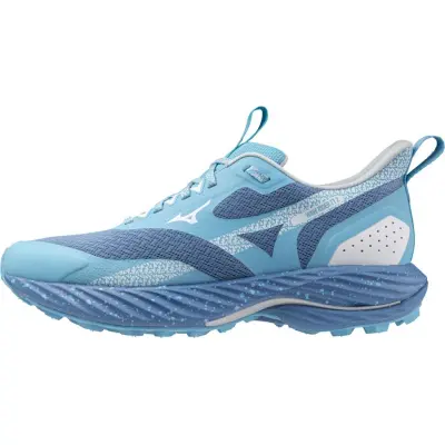 Mizuno Wave Rider TT 2 W Trailskor Parisian Blue/Plein Air, UK 4,5