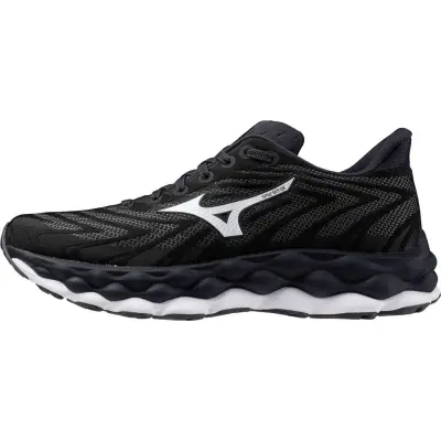 Mizuno Wave Sky 8 W Löparskor Black/White/India Ink, UK 6,5
