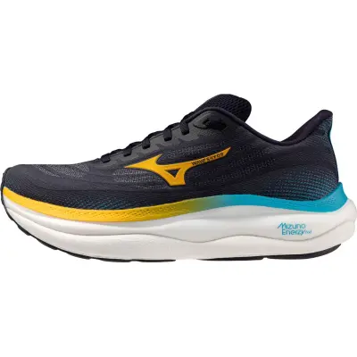 Mizuno Wave Sky 9 M Löparskor Baritone Blue/Citrus/Capri Breeze, UK 11