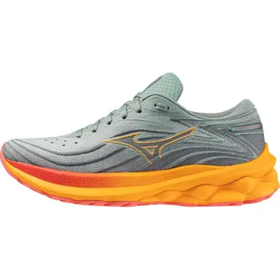 Mizuno Wave Skyrise 5 W Löparskor Abyss/Dubarry/Carrot Curl, UK 4