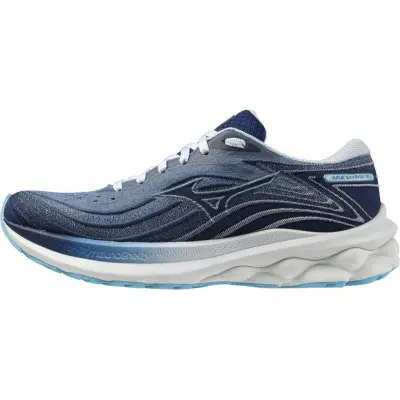 Mizuno Wave Skyrise 5 W Löparskor Parisian Blue/River Blue, UK 5