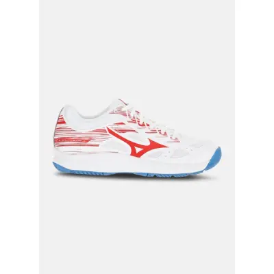Stealth Star Jr., White / Fiery Red / French Blu, 34