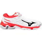 Wave Voltage(U), White / Black / Red 186c, 44