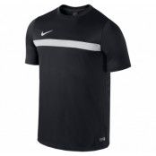 academy ss training top 1, black/white/black/white, l,  nike