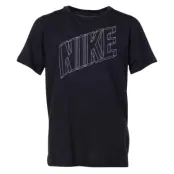 B Nk Brthe Gfx Ss Top, Black/Gunsmoke, Xs,  Nike