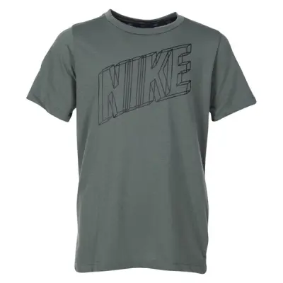 B Nk Brthe Gfx Ss Top, Juniper Fog/Black, S,  T-Shirts