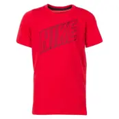 B Nk Brthe Gfx Ss Top, University Red/Black, M,  Nike