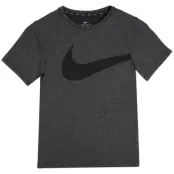 B Nk Brthe Top Ss Hyper Gfx, Black, S,  T-Shirts