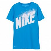 b nk dry tee dissolve nike blk, equator blue, m,  nike