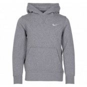 B Nk Hoodie Ya76 Bf Oth, Dk Grey Heather/White, M,  Nike