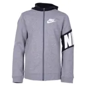 B Nsw Core Amplify Fz Hoodie, Carbon Heather/Black/White, Xl,  Nike
